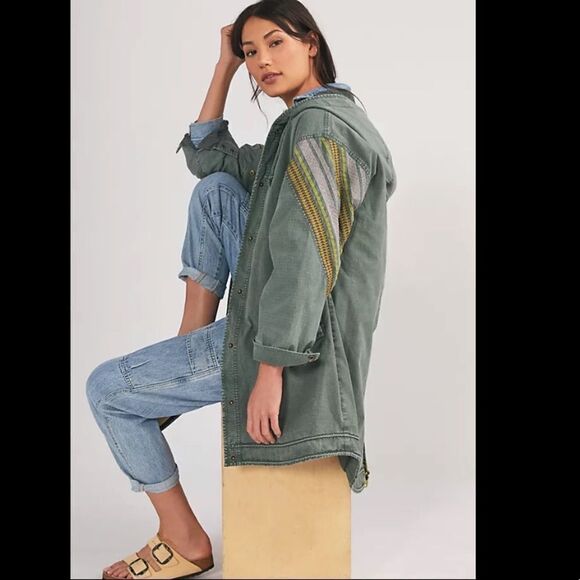 NWT Pilcro Utility Anorak jacket. Medium - Picture 1 of 6